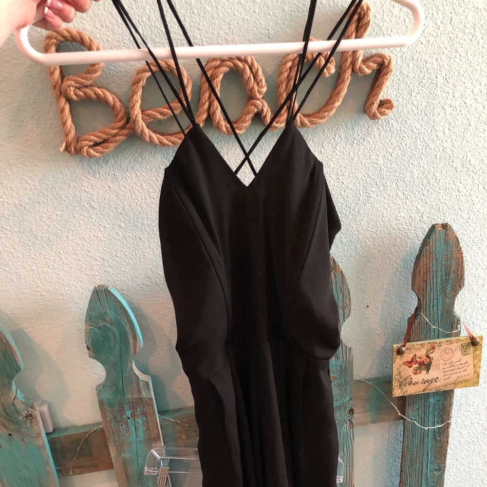 Black jumpsuit!